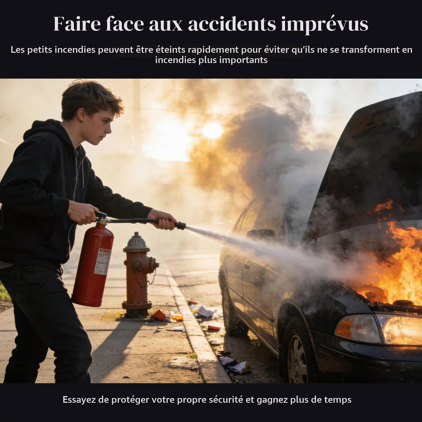 OHAANYY Support Extincteur Voiture pour Modèle Y, Fixation Siège ABS | OHAANYY Support Extincteur Voiture pour Modèle Y, Fixation Siège ABS