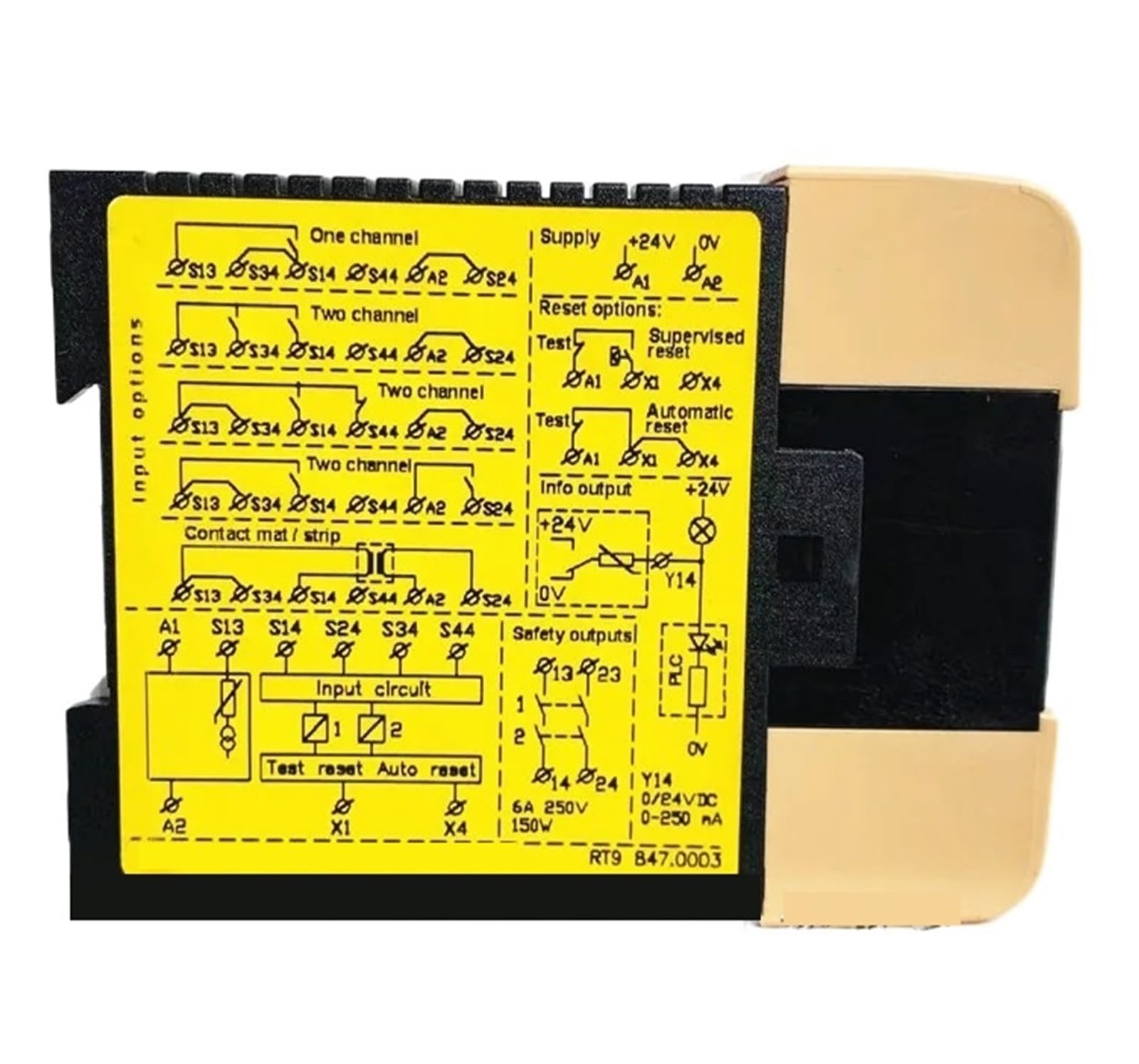 YMUGUEGH Relay RT9 847.0003 24VDC