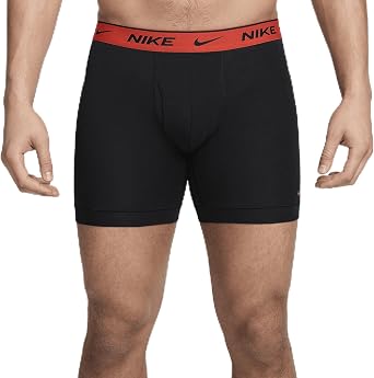 Nike Dri-FIT Essential Cotton Stretch Mens Boxer Briefs 3-Pack Black, KE1167-853 Size XX-Large