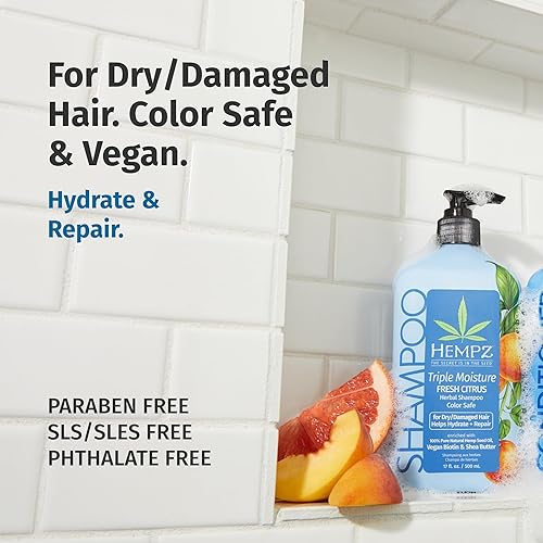 Miniatura 7 de Hempz Champú de hierbas de 338 onzas líquidas árbol de té y manzanilla