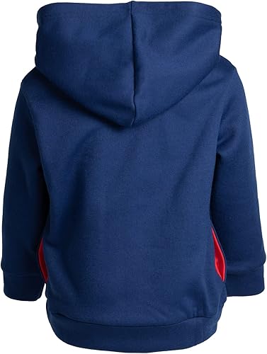 Miniatura 4 de SEGA Sonic the Hedgehog - Sudadera con capucha de forro polar para niños, color azul marino, para niños pequeños y grandes