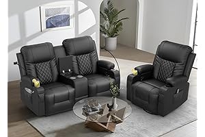 YONISEE Recliner Set: Luxurious Comfort for Your Living Room