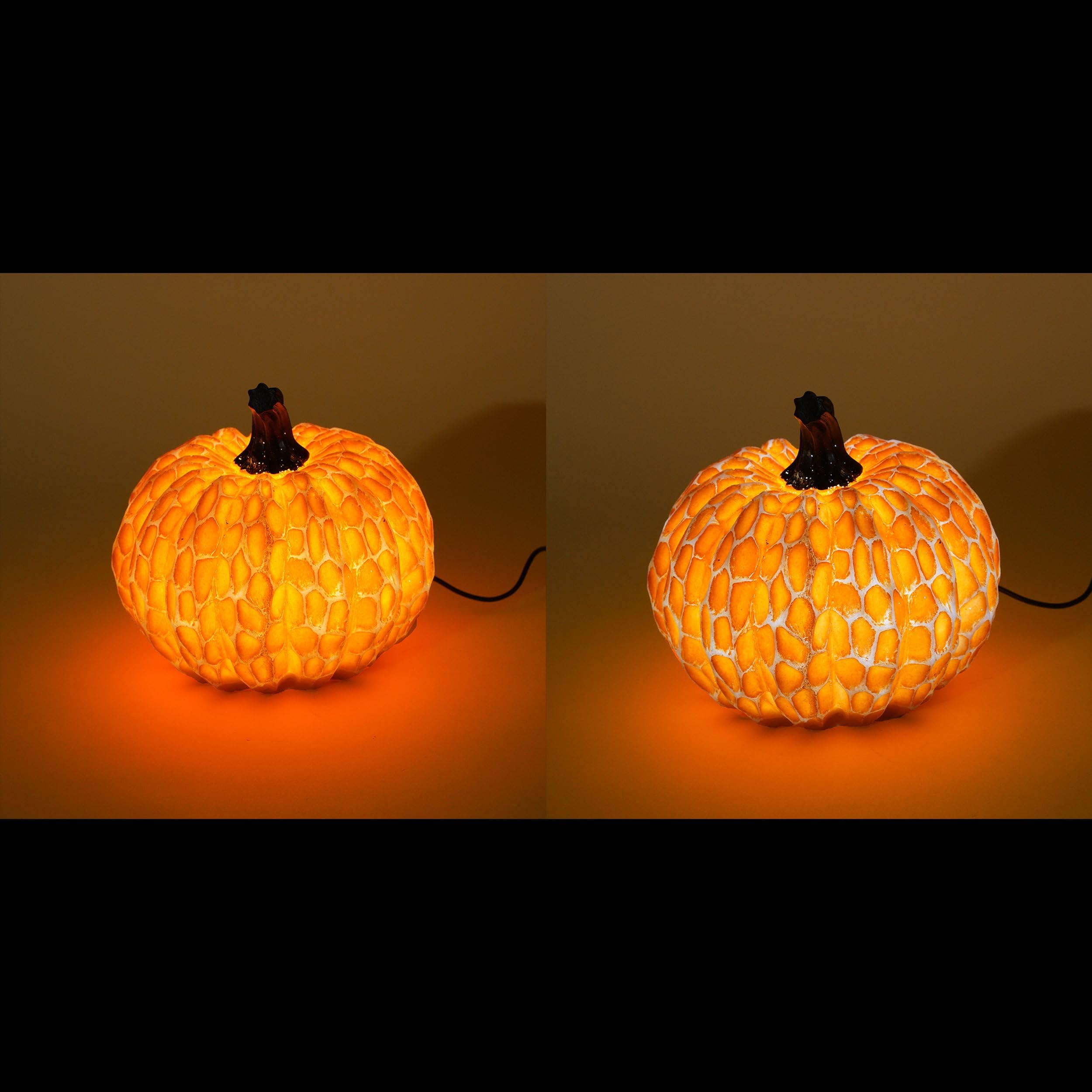 Esotec Solar Kürbis Deko Gartendeko Herbstdeko LED Gartenfigur außen 102683