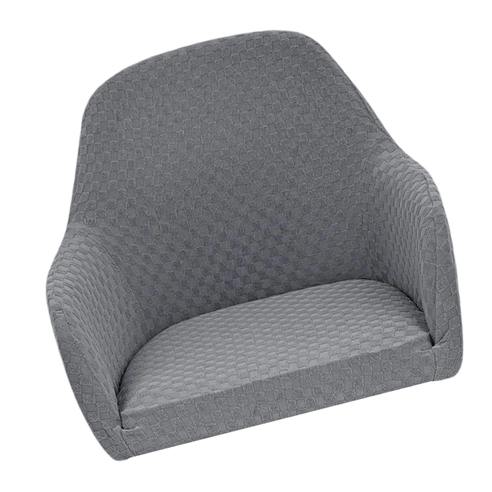 Kalttoy Spill Proof Elastics Dining Chair Cover with Quick Installation Stretchable Polyester Slipcovers for Household Use Quick Installion Stretchy Chair Protectors