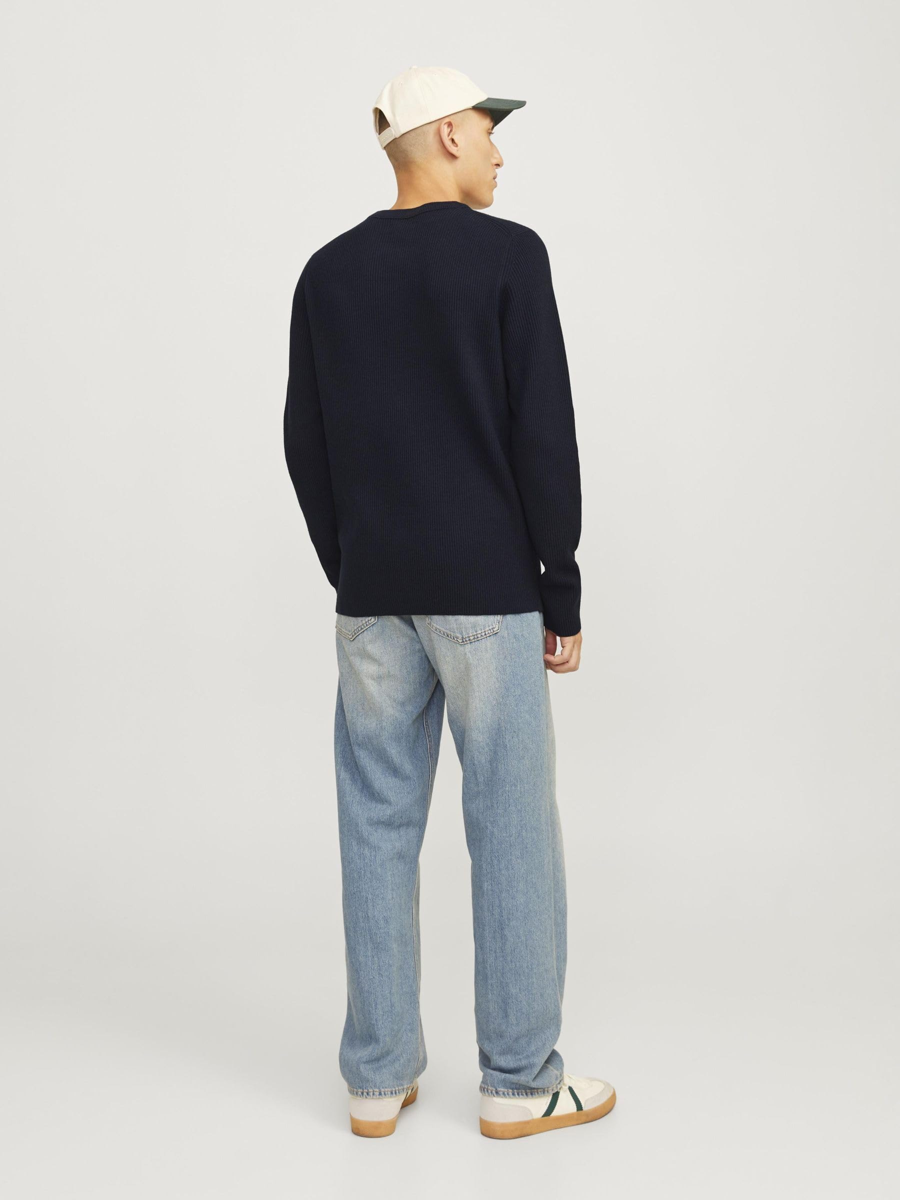 JACK & JONES Male Strickpullover Meliert Strickpullover