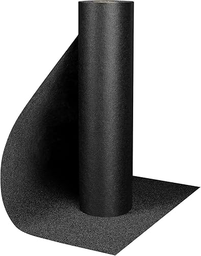 Entretela fusible de peso medio color negro para coser: 11.6" X 30yd de tela entretela para coser, entretela no tejida de un solo lado para