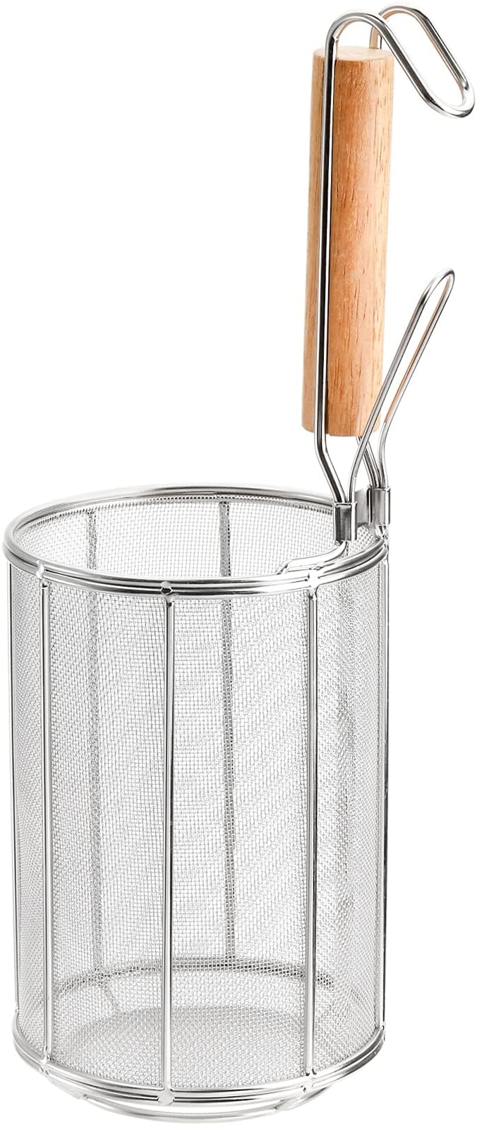 Winco MPN67, Stainless Steel Small Pasta Boil Baskets, 6.5