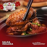 Vista 6 de La China Salsa Inglesa – 10.1 fl oz Importada de Maracaibo, Venezuela/La Maracucha/La China Worcestershire Sauce – La Maracucha 10.14 Fl Oz