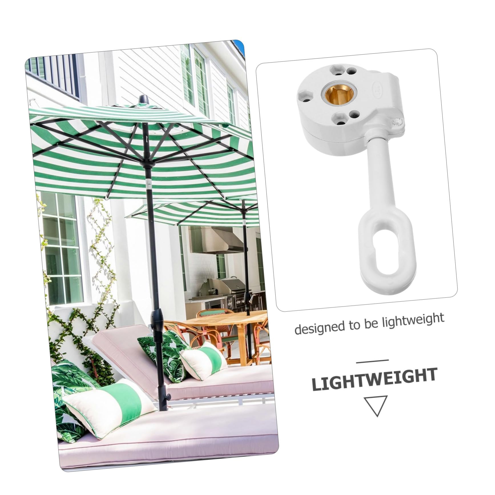 HEMOTON 3 Pièces Outil pour Auvent Accessoire Lumière Mécanisme à Vis pour Extérieurs Confortables