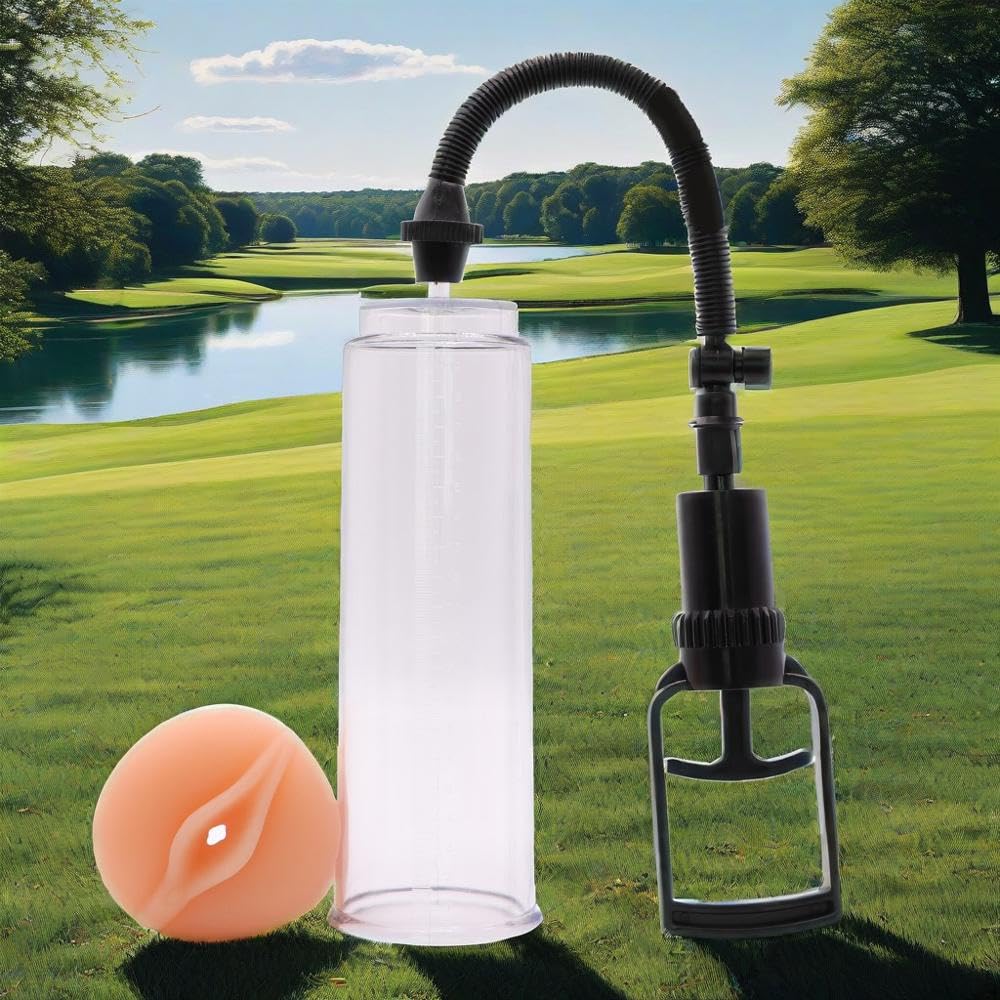 Tube transparent pour homme A8d avec fond en silicone