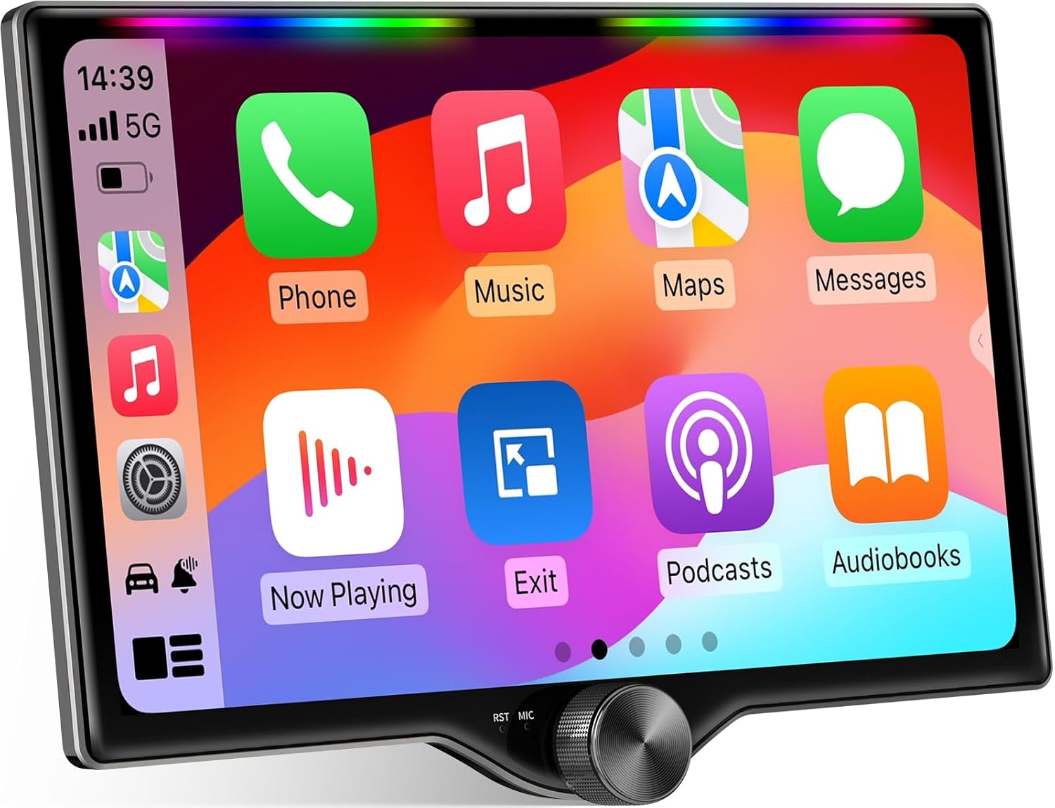 10.1″ QLED Double Din Car...