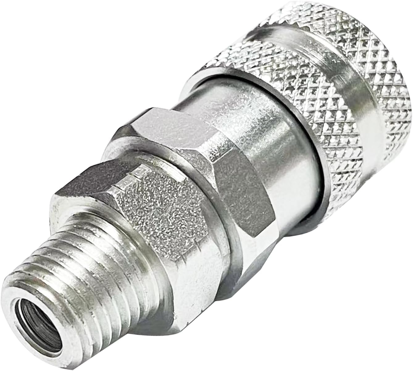 Fuel System Priming Pump Quick Connect Coupler Fitting for Compu-Check, Replacement for OTC 5869-1 J-47912-QC, for Detroit Diesel S60, Cummins, Caterpillar, MBE900, MBE4000 Engines