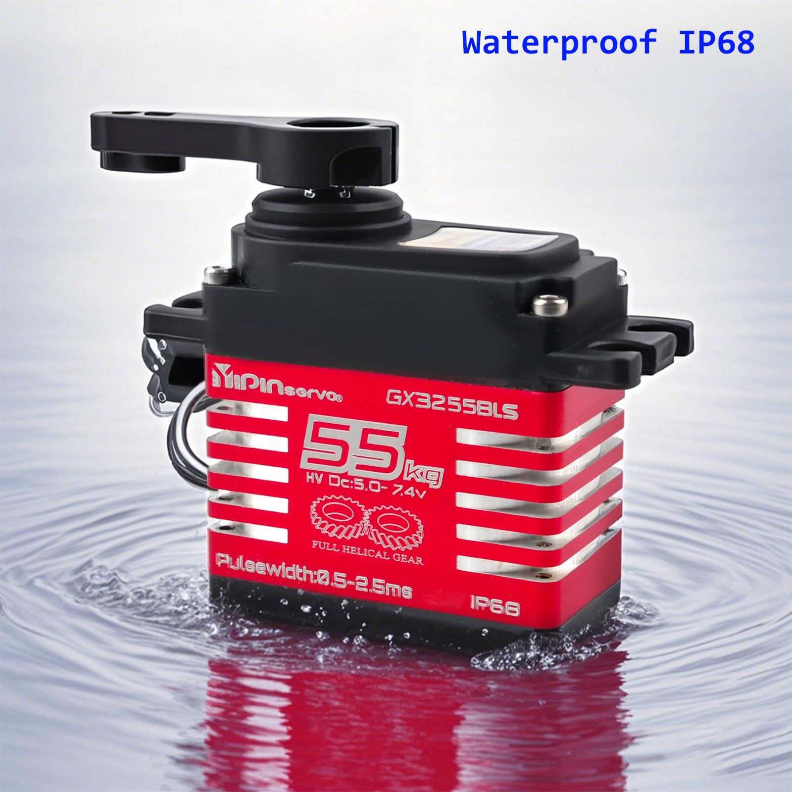 Amazon | DIYmall GX3255BLS デジタルサーボ 7.4V 55KG 高トルク