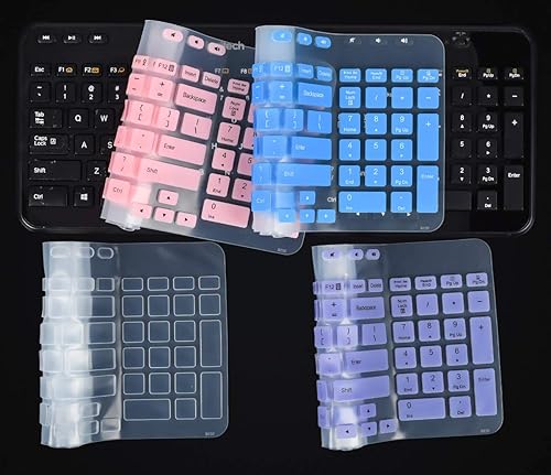 Miniatura 6 de Logitech MK360 K360 - Funda para teclado inalámbrico Logitech MK360 K360, accesorio de teclado Logitech MK360 K360, protector de piel para teclado