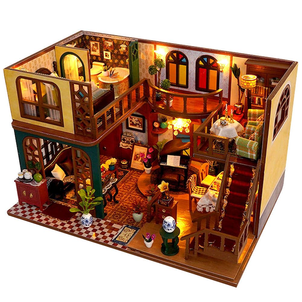 Amazon | moin moin ドールハウス ミニチュア 手作りキット セット