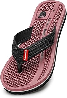 Ortho + Rest Doctor Orthopedic Slippers for Women | Anti-Skid Health Flip Flops with Acupressure Massage Footbed | Super S...