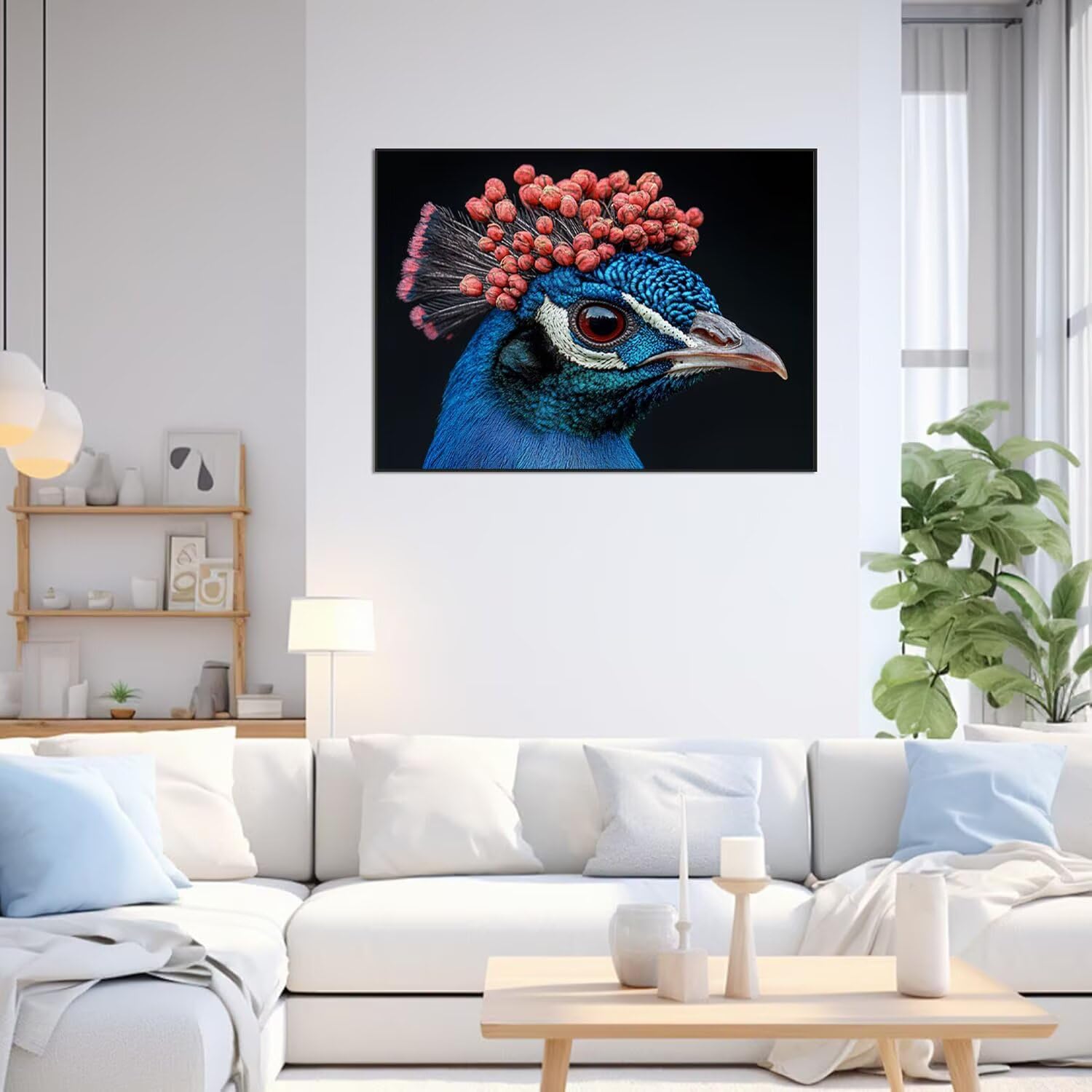 Puzzle 2000 Pezzi Paone Puzzle Classici per Gioco Familiare, n-379 | Impossibile Puzzles, Intrattenimento Creativo, Rilassamento Intelligence, Regalo per Amore e Amico, Decorazioni Casa, Animali