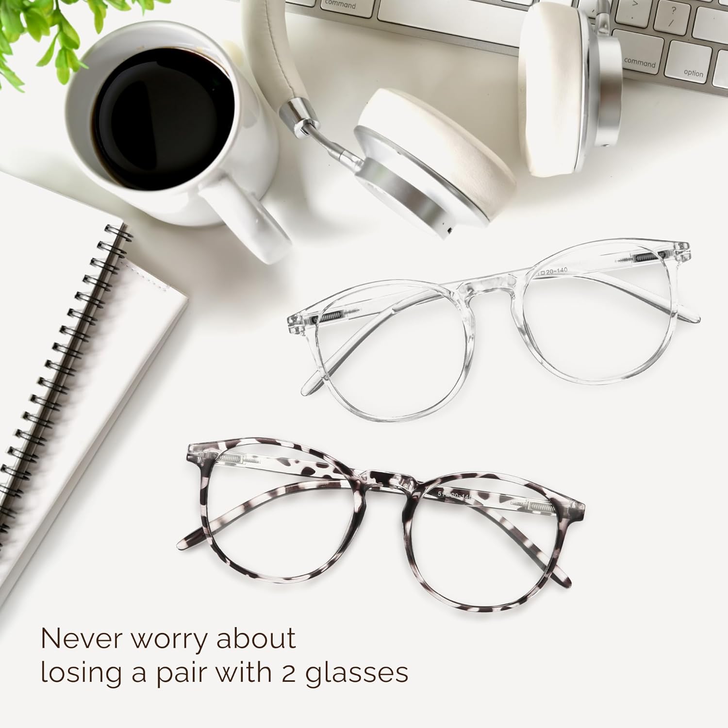 IBOANN Blue Light Glasses for Woman/Men, Fashion Blue Light Glasses Men, Fake Glasses Help Reduce Screen Fatigue - Image 8