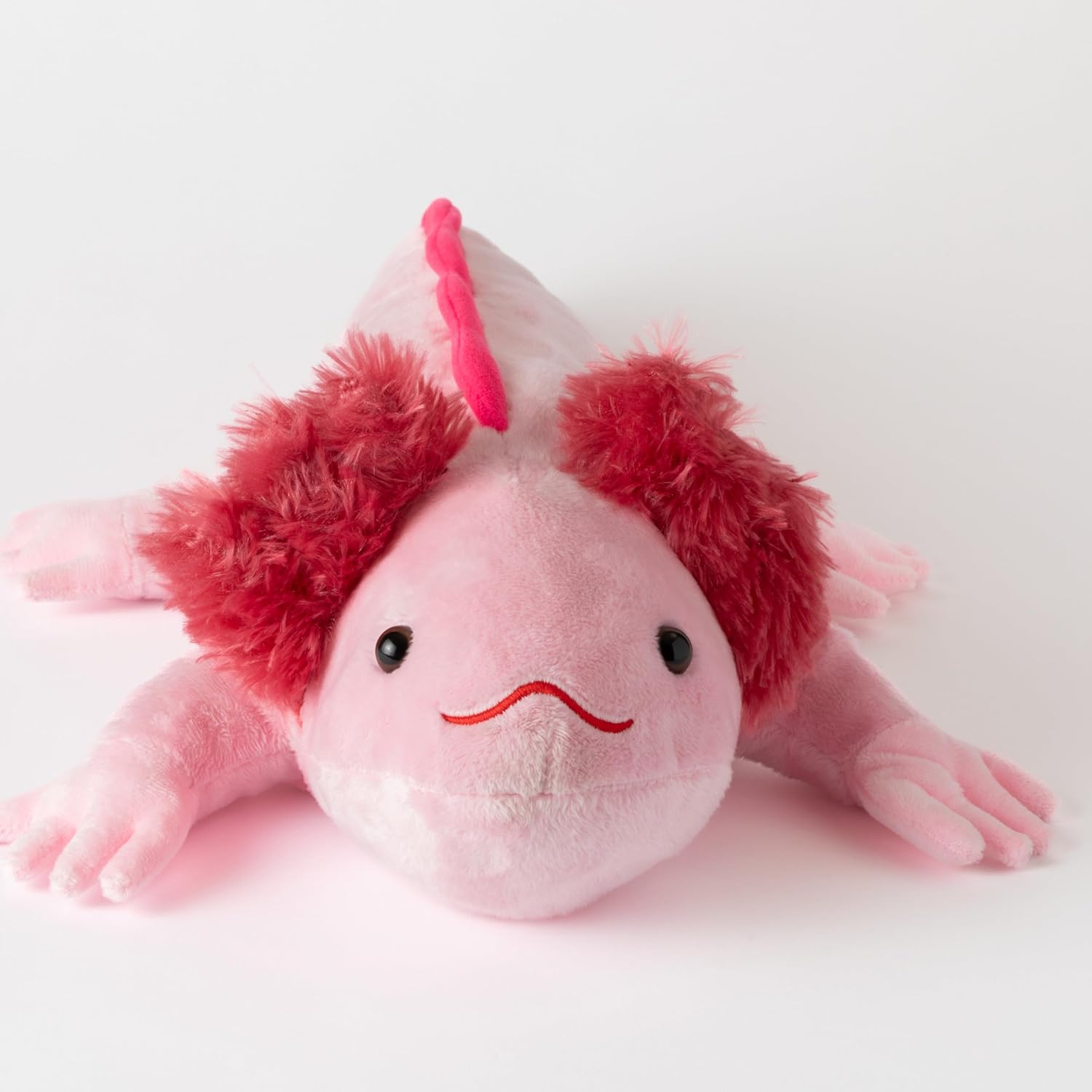 The Petting Zoo Axolotl Stuffed Animal Plushie, Gifts for Kids, Wild Onez Sealife Animals, Salamander Plush Toy, 34 inches