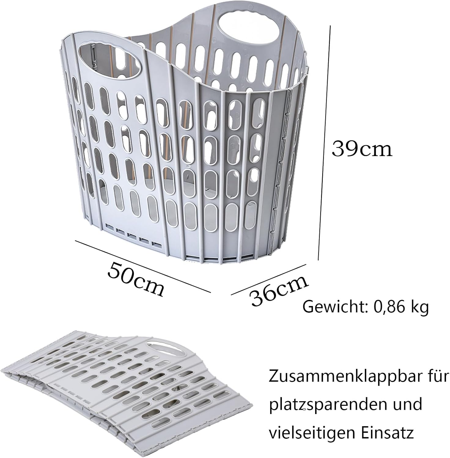 GMYIAK Panier à Linge Pliable et Étanche: Rangement Pratique pour Vêtements et Jouets - Description
