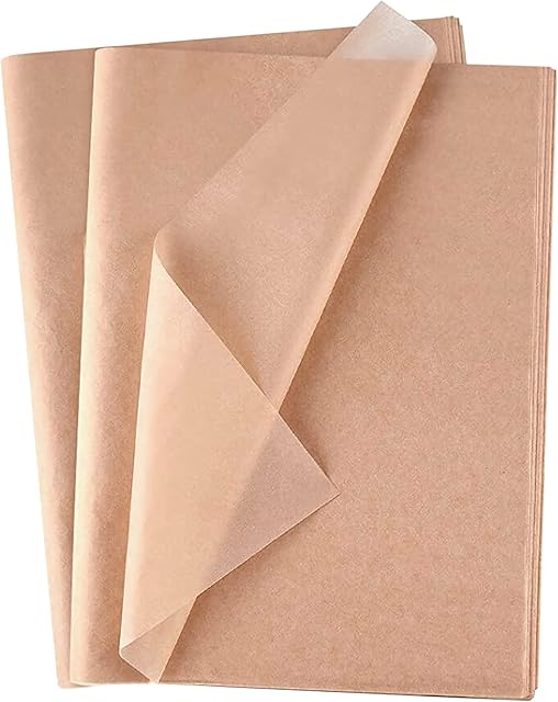 100 Sheets Rose Gold Wrapping Paper,Rose Gold Tissue Paper,Gift Wrap Tissue Paper ,Tissue Paper Rose Gold for Christmas DIY Crafts Birthday Holiday Weddings Arts Decor