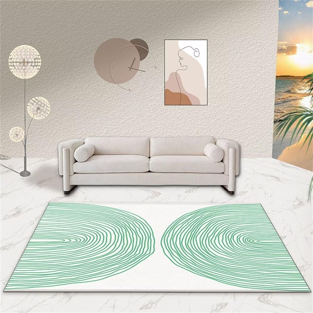 Tapis chambre bebe fille doux et confortable à motif moderne
