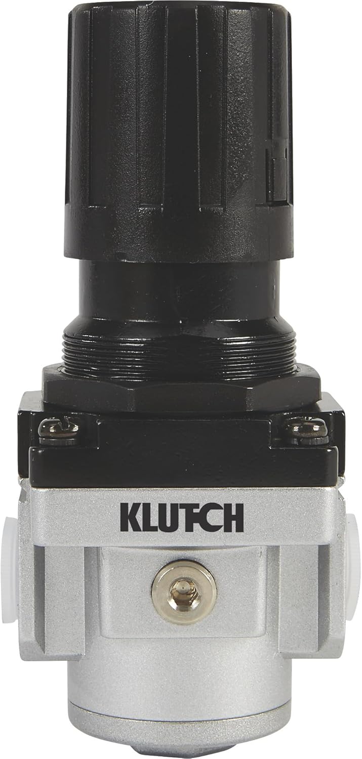Klutch 1/2in. Air Regulator - 140 CFM, 220 PSI