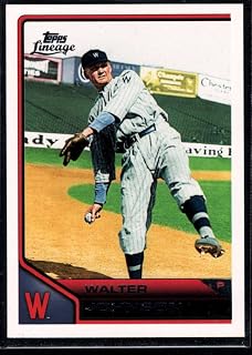2011 Topps Lineage #16 Walter Johnson Senators MLB Baseball Card NM-MT