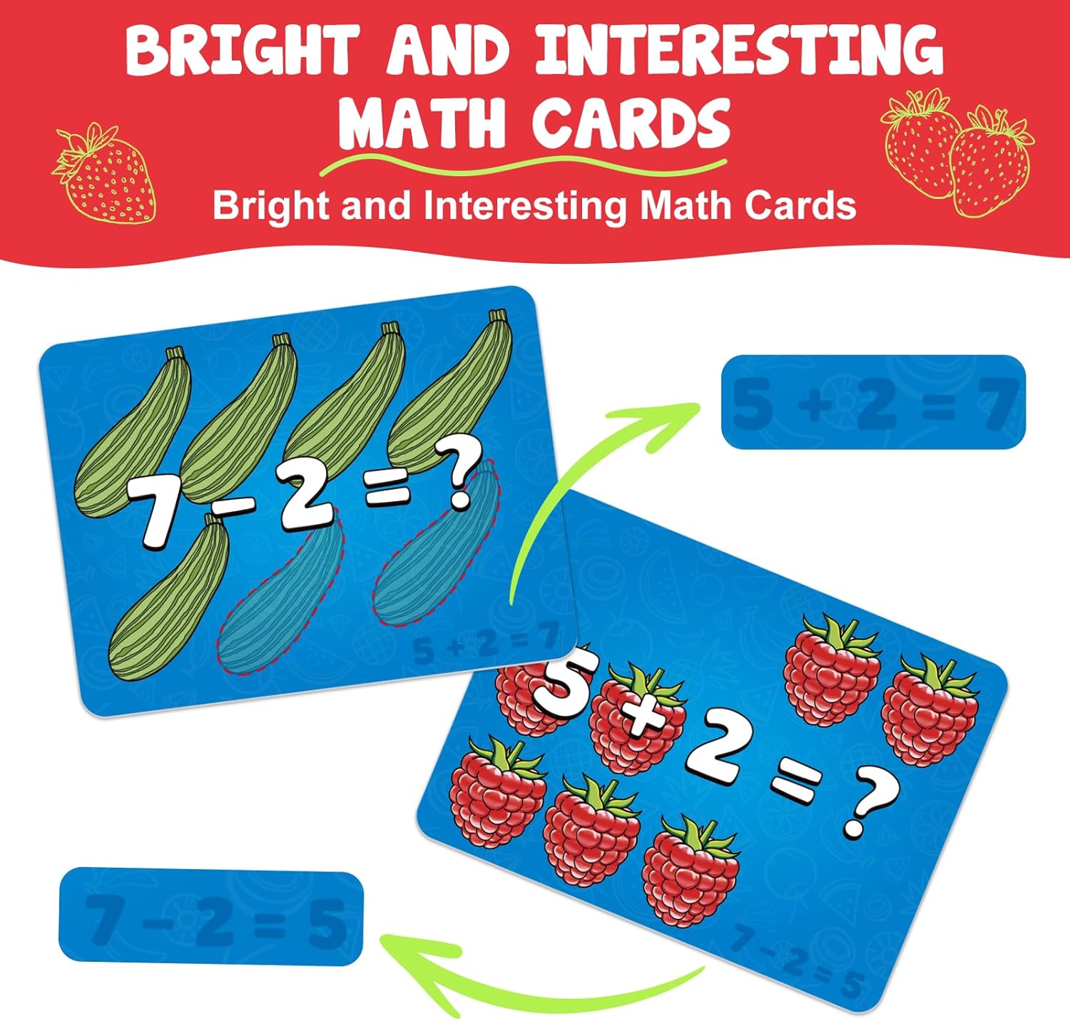 Torlam Magnetic Ten-Frame Set,Finger Number Counters for Kids Math Manipulatives,Counting Blocks for Math Games Addition Subtraction Practice,1st 2nd 3rd Grade Kindergarten Number Blocks Learning Toy