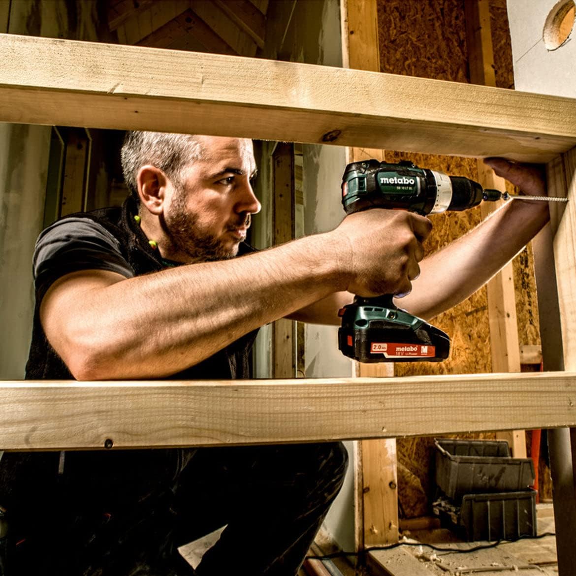 Flash Deals - 70% OFF Metabo - 18V Brushless Hammer Drill/Driver Kit 2X 2.0Ah (602316520 18 LT BL 2.0), Hammer Drill/Driver