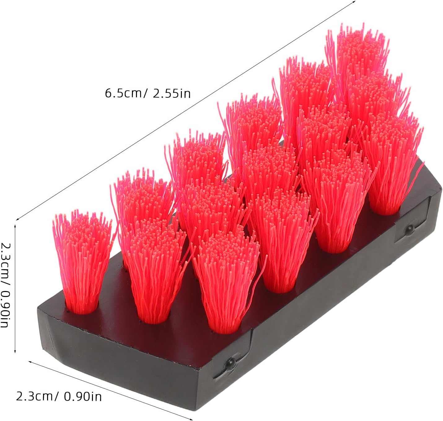 ARTIBETTER 2pcs Carpet Extractor Brush Head Replacement - Heavy Duty Nylon Bristle Upholstery Cleaning Brush Head Attachment for Car, Sofa, and Area Rugs - Compatible for 1400B, 1400W, 1425
