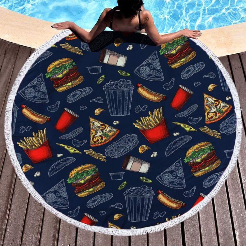 NovForth Microfiber Beach Towel Sand Free, Quick Dry Beach Towels Oversized for Adults, with a Carrying Bag, Super Absorbent Lightweight Compact Towel for Travel Pool Swimming Bath Camping (Blue-g, Large(71"x35"))