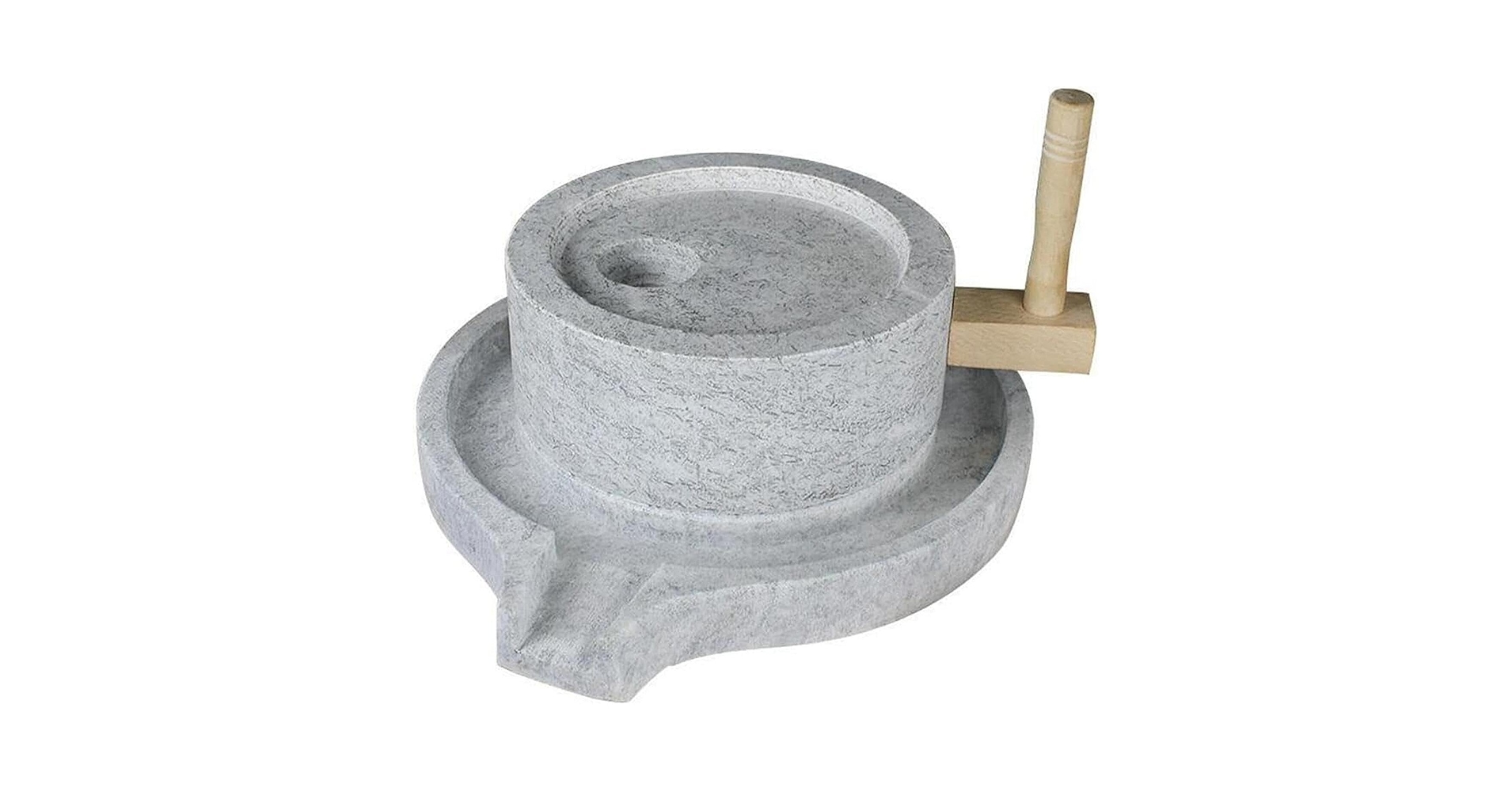 Amazon｜RuiWen 石臼 いしうす卓上型 ひき臼 ひきうす 御影石