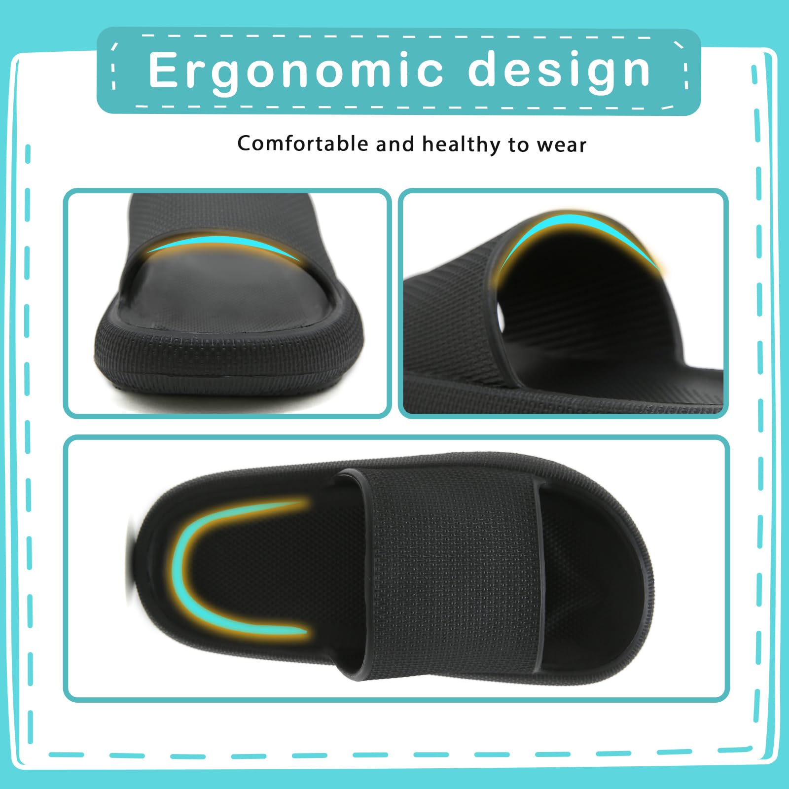 Zapatillas de Piscina para Niños, Chanclas Antideslizantes de Baño