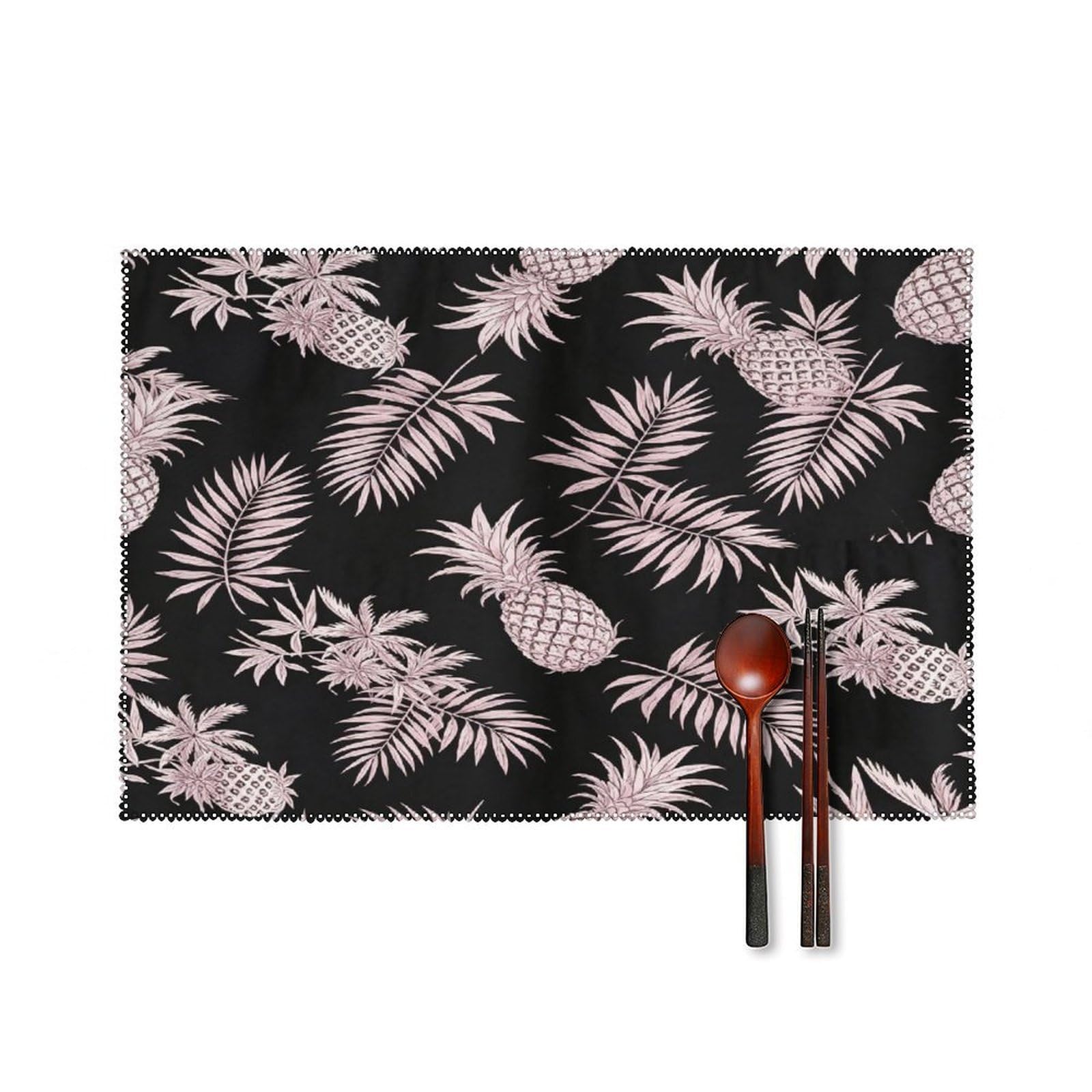 Fekiloot Style Tropicals Placemats Set Of 6,Table Mat