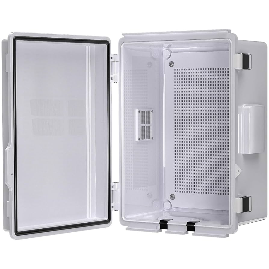 ABS Electrical Junction Box, Ventilated Design, Cable