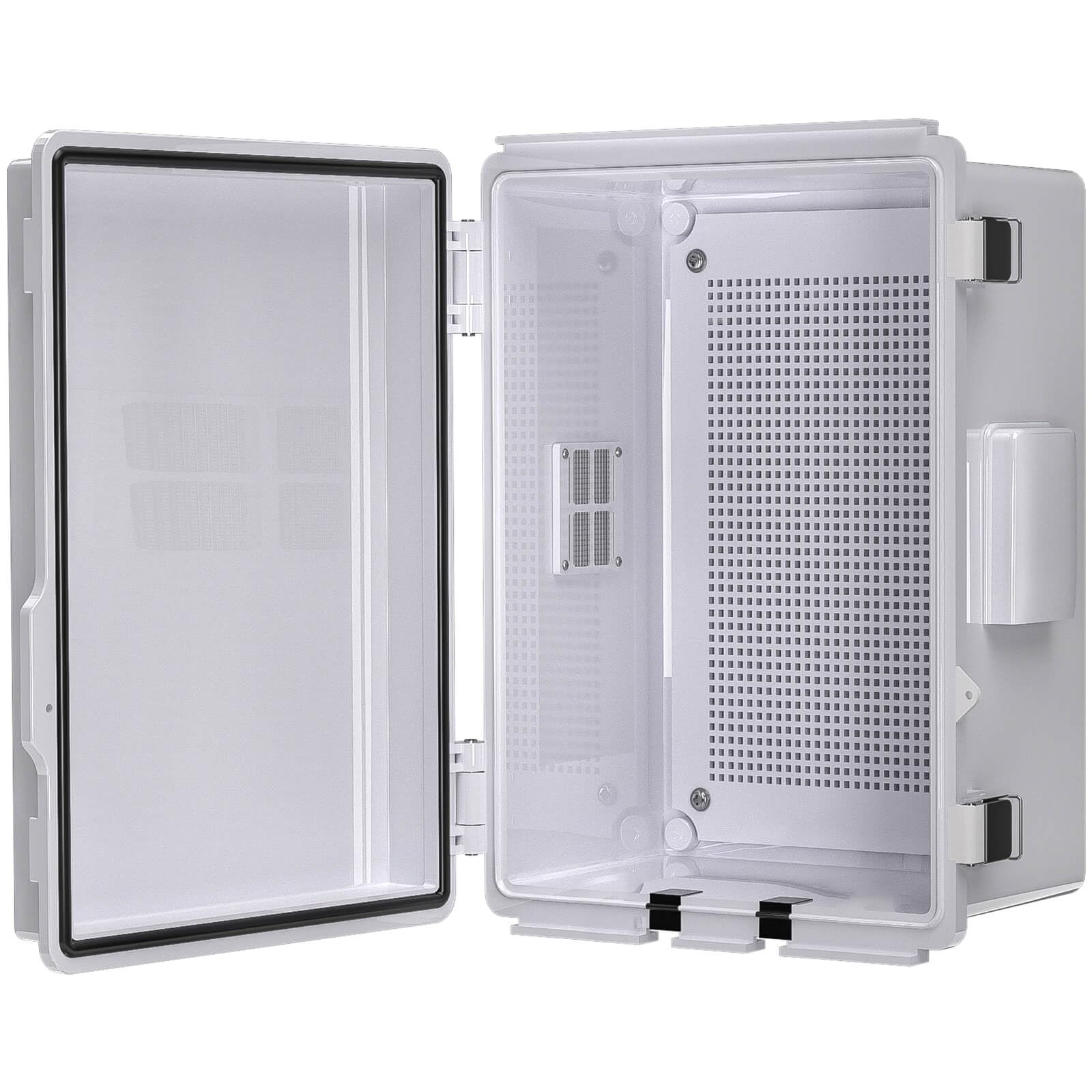 Caihv-Junction Box, Waterdichte Plastic Behuizing Box, Elektrische Project Box, Elektronische ip67 Project Instrument Case, ABS Outdoor Junction Box Behuizing (Kleur: 65x50x55mm