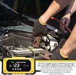Car Starter Portable | Jump Starter Power Pack | LCD Screen Powerful Device Equipment 12V Accessories for Automobile Truck Vehicle Roadside Garage Outdoor