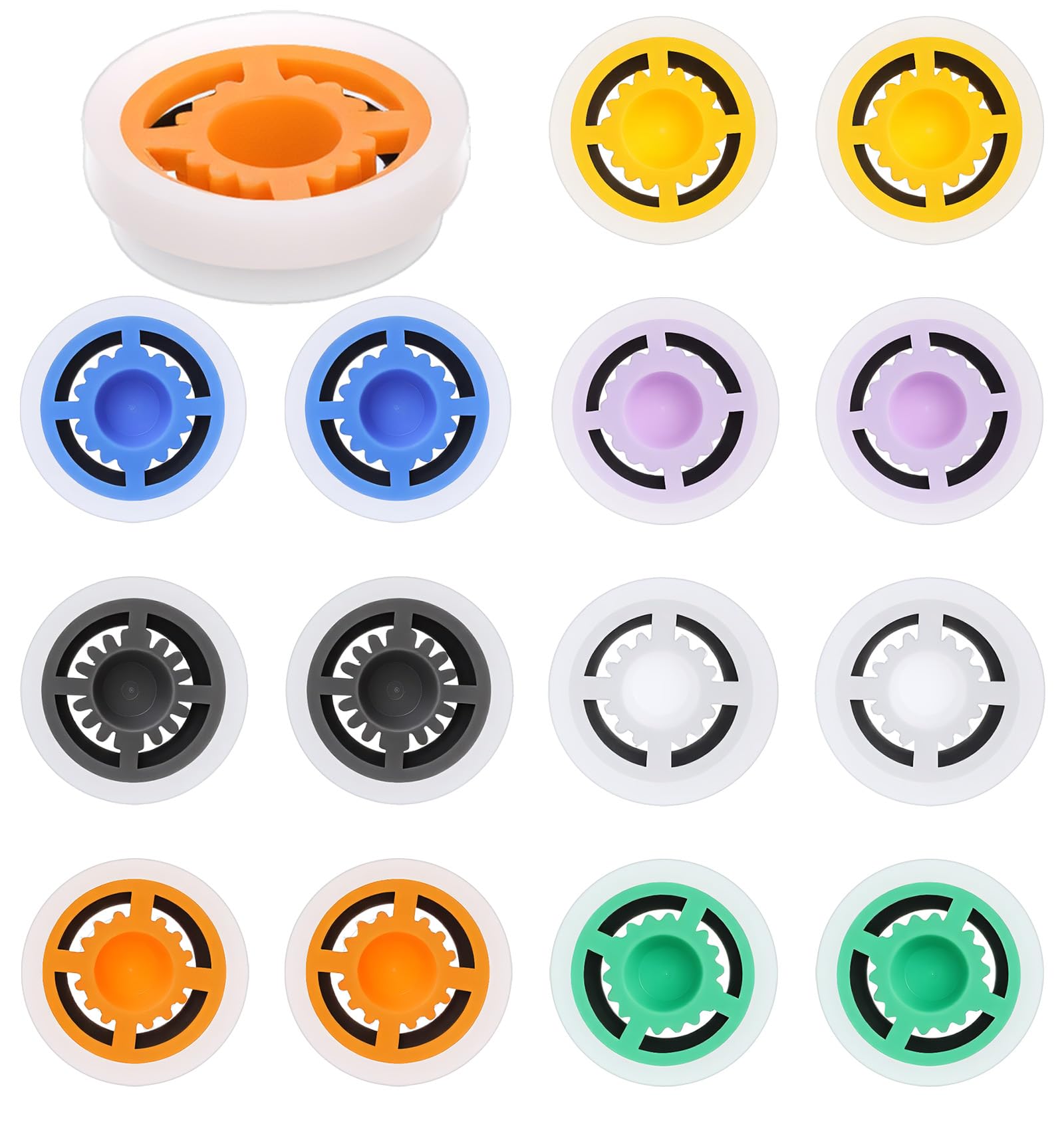 14 PCS Flow Restrictor, Shower Flow Restrictor Reducer Water Limiter Set for Shower Head, Toilet, Faucet, Garden Watering Hose
