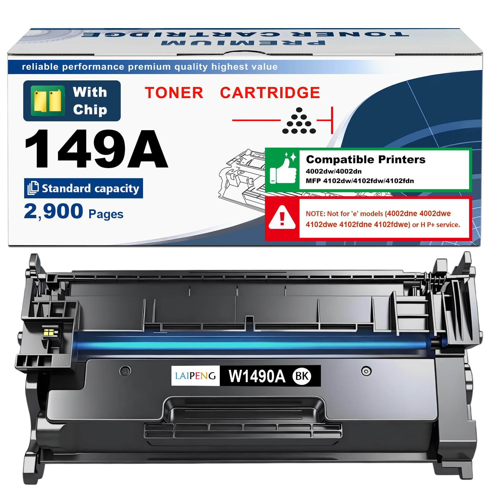 LaserJet Pro 4002dn HP con impresión a doble cara automática y alta conectividad