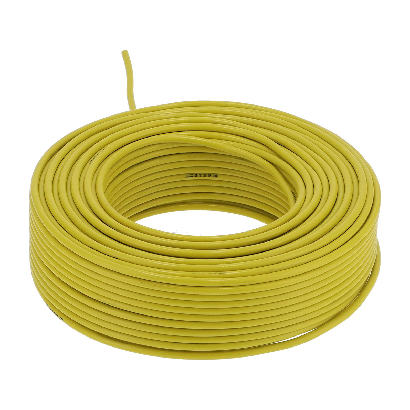 Ausla Przewód Elektryczny Aluminiowy Okrągły Przedłużacz 1 X 10 mm² 328,1 Stopy 7-żyłowy Przewodnik w Izolacji PVC AC300V do Sprzętu AGD Małe Narzędzia Oświetlenie i Mierniki