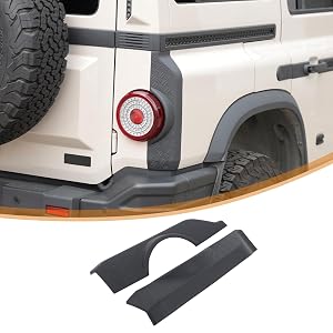 Car Rear Tail Side Lights Lamp Molding Cover Trim Compatible with Ineos Grenadier 2020-2025 Anti-Collision Protection Accessories on