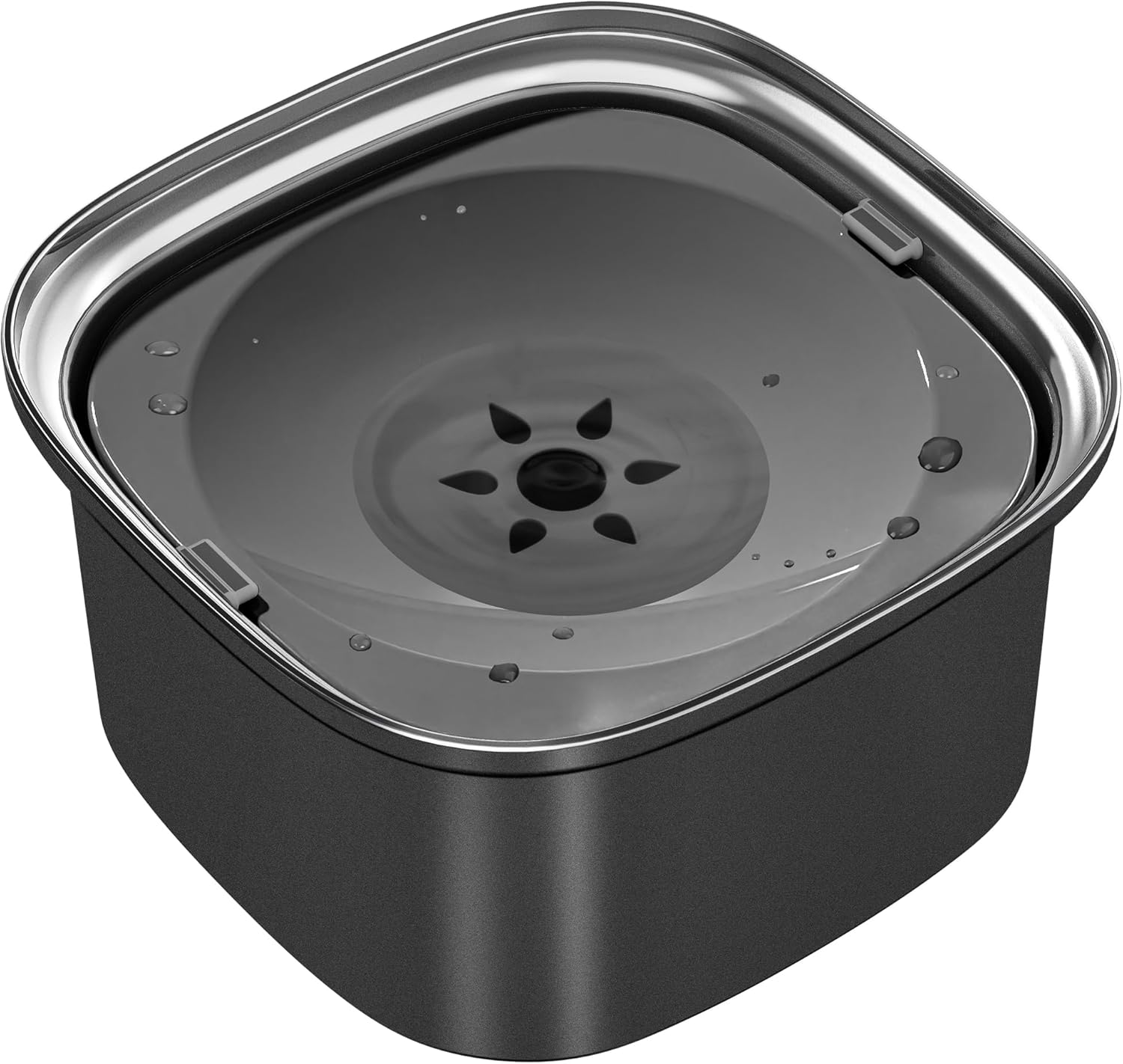 UPSKY 3L No-Spill Stainless Steel Dog Water Bowl – Ideal for Travel