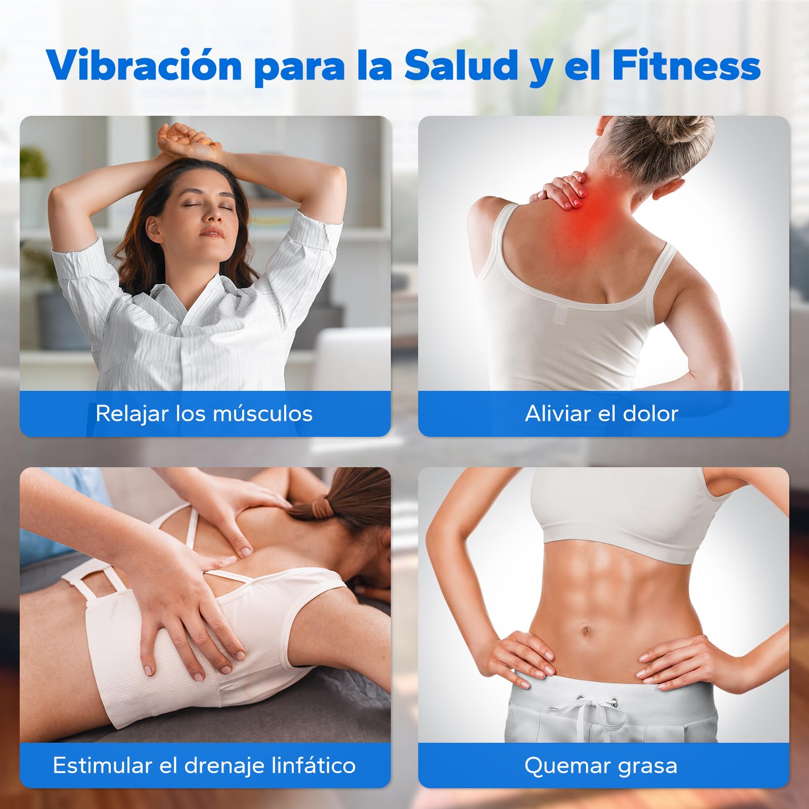MERACH Plataforma Vibratoria, Plataforma Vibración Muscular Silenciosa y Compacta para Moldear el Cuerpo y Relajarse, con Cómoda Almohadilla de Silicona, Pantalla LED y Mando a Distancia
