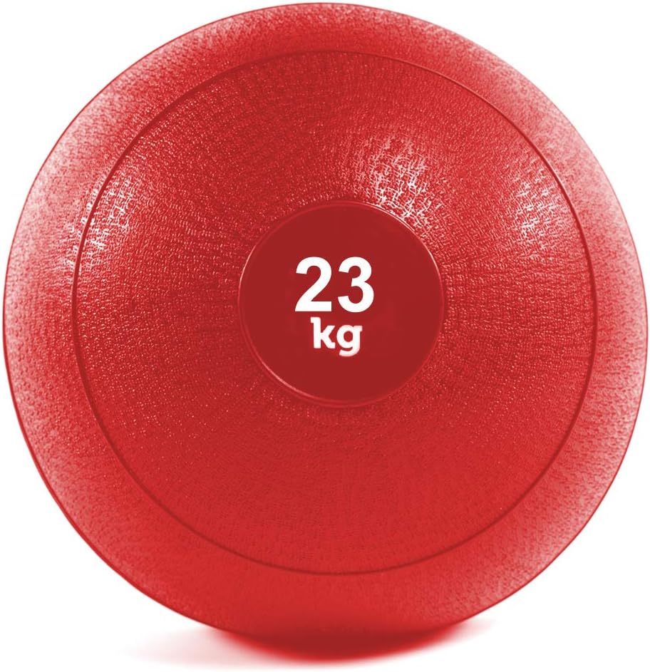TNP Accessories 23KG Slam Balls RED No Bounce Medicine Crossfit Boxing Fitness Training Gym Wall Ball