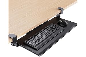 HUANUO Keyboard Tray Under Desk - Keyboard Try