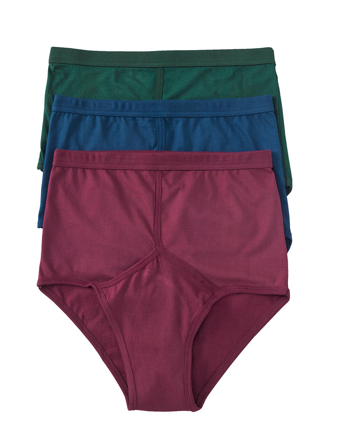 Chums Men's Assorted High Rise Briefs - 3 Pack 44-46