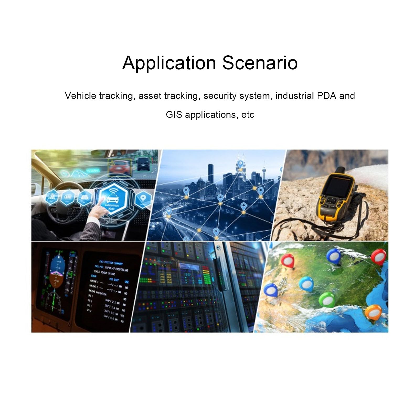 Jiawu Scheda di Espansione Modulo GNSS Compatta con Riduzione del Rumore e Posizionamento Rapido per e Progetti di Sviluppo
