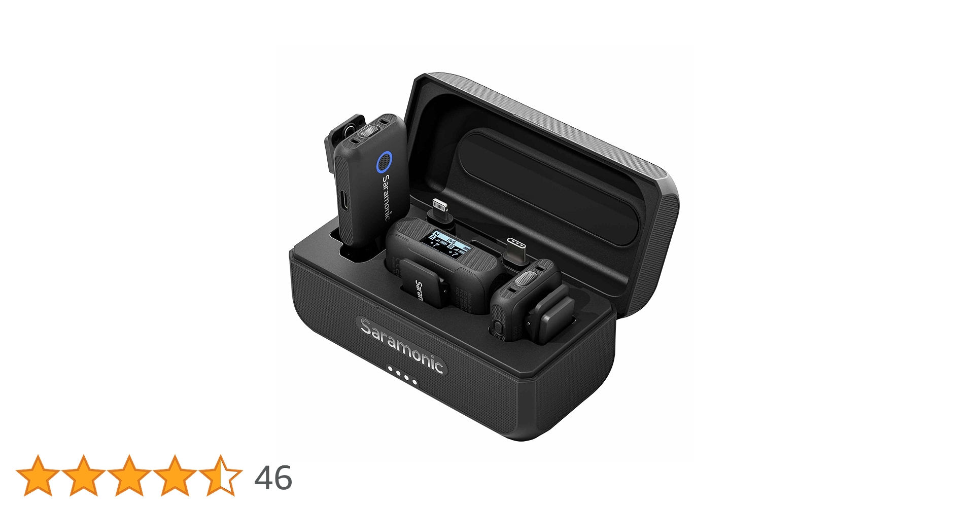Saramonic サラモニック 2.4G超小型ワイヤレスマイクシステム 黒 Amazon.co.jp: Saramonic 2.4GHz 4-in-1 ワイヤレスマイクシステム