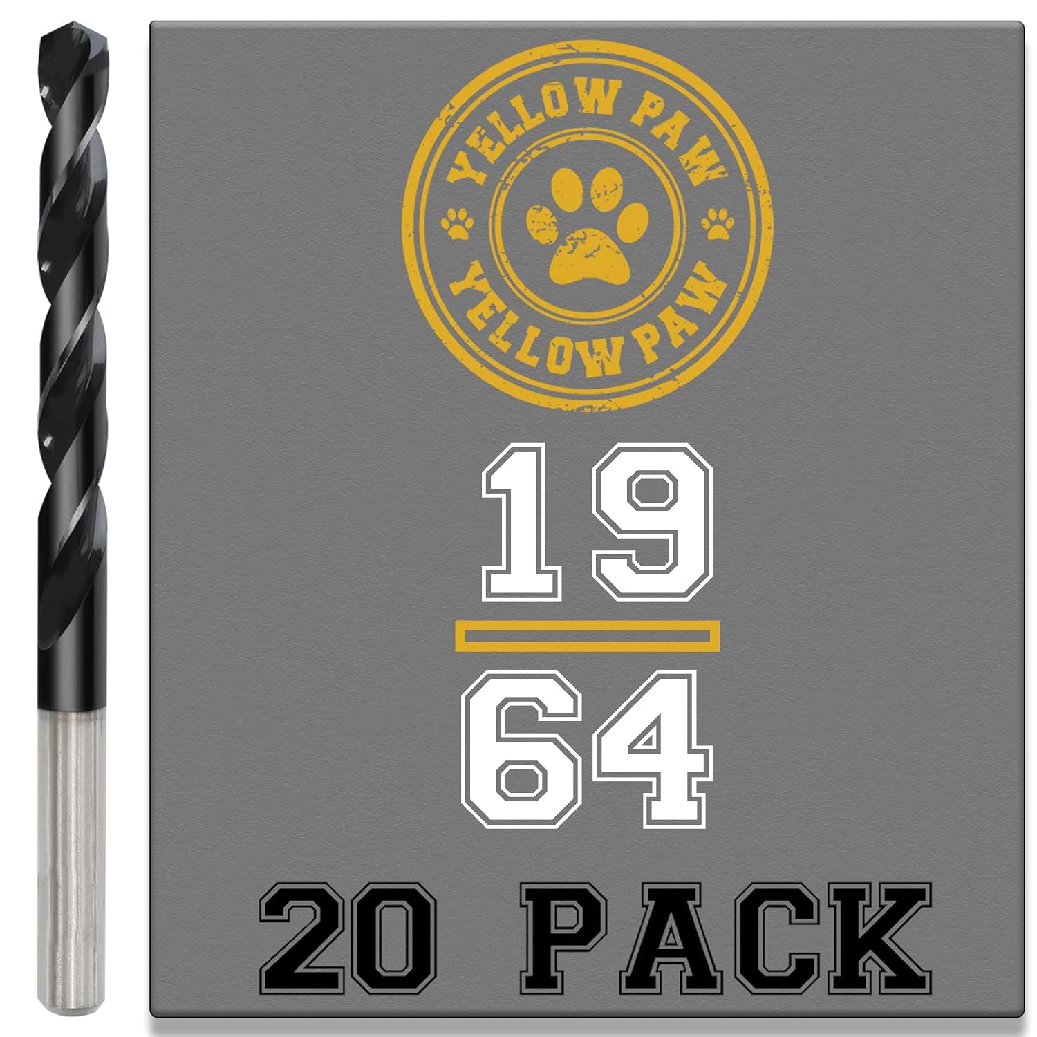 3/4 Inch Drill Bit (3 Pack) Industrial Grade M35 Cobalt Titanium Aluminum Nitrite - 3/4" Diameter & Total Length of 6" with Working Length of 3" Easily Drill Into Metal, Steel, & Aluminum